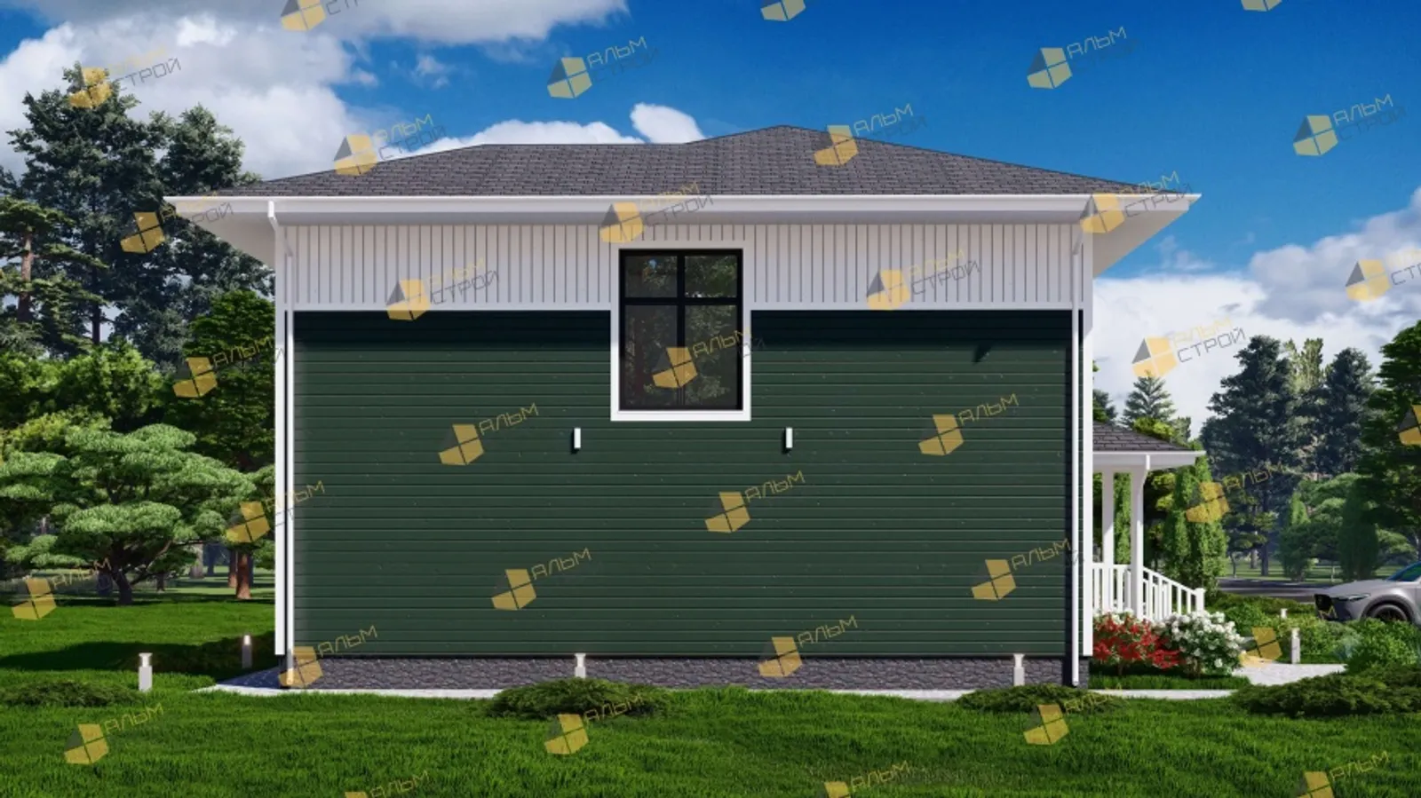 Двухэтажный коттедж Ривьера