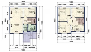 Коттедж с мансардой Уют