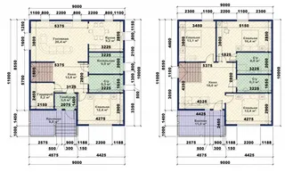 Коттедж с мансардой Аврора 2