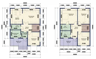 Коттедж с мансардой Кашира