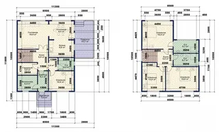 Двухэтажный коттедж Ривьера