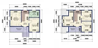 Коттедж с мансардой Канцлер